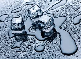 How long does an ice cube take to melt in cold water?
