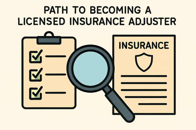 A Roadmap to Becoming a Licensed Insurance Adjuster